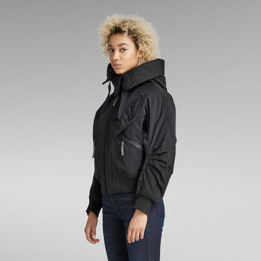 Hooded Bomber | ブラック | G-Star RAW® JP